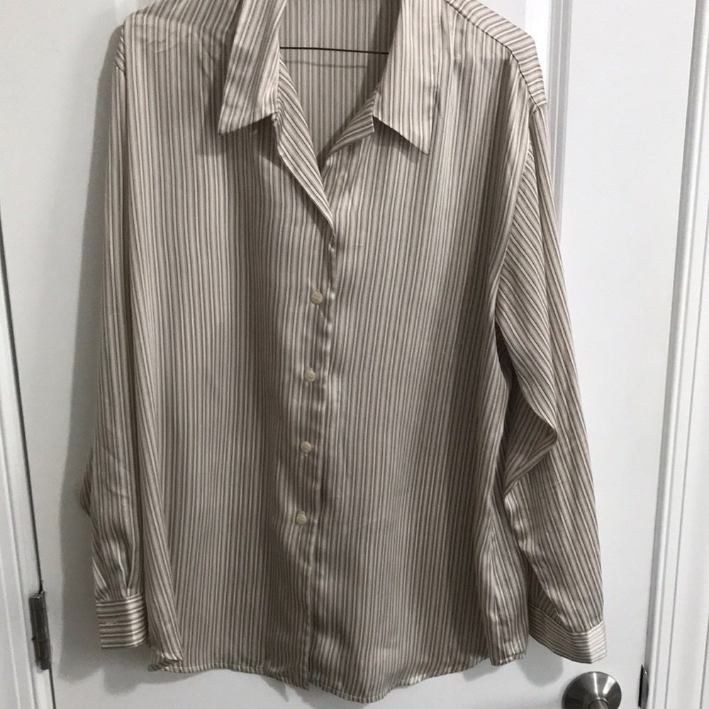 Striped Beige Women’s Shirt
